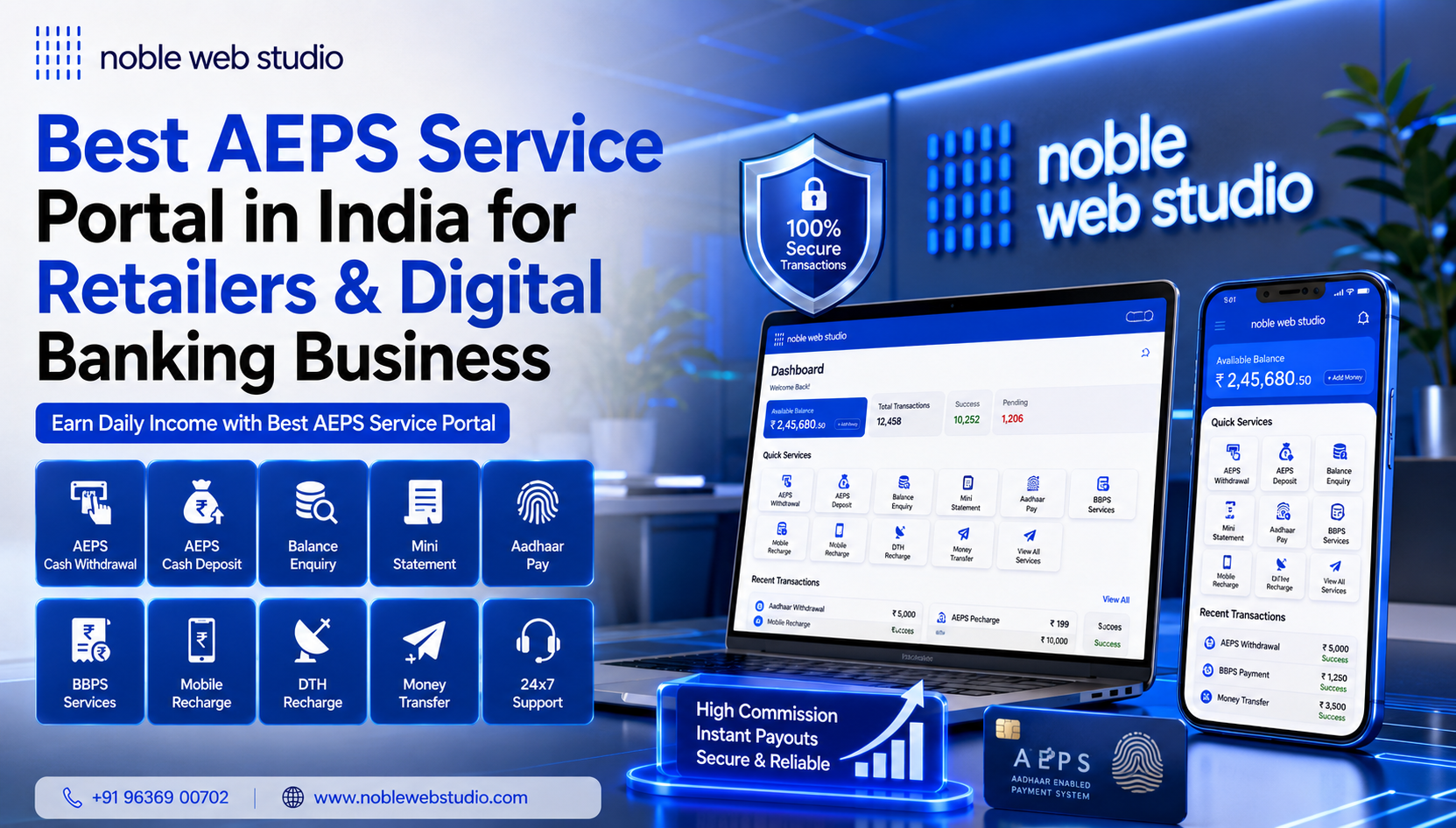 Best AEPS Service Portal in India for Retailers & Digital Banking Business