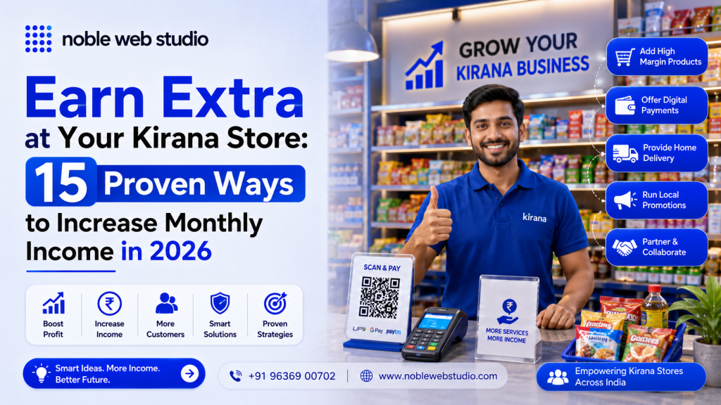 Earn Extra at Your Kirana Store: 15 Proven Ways to Increase Monthly Income in 2026