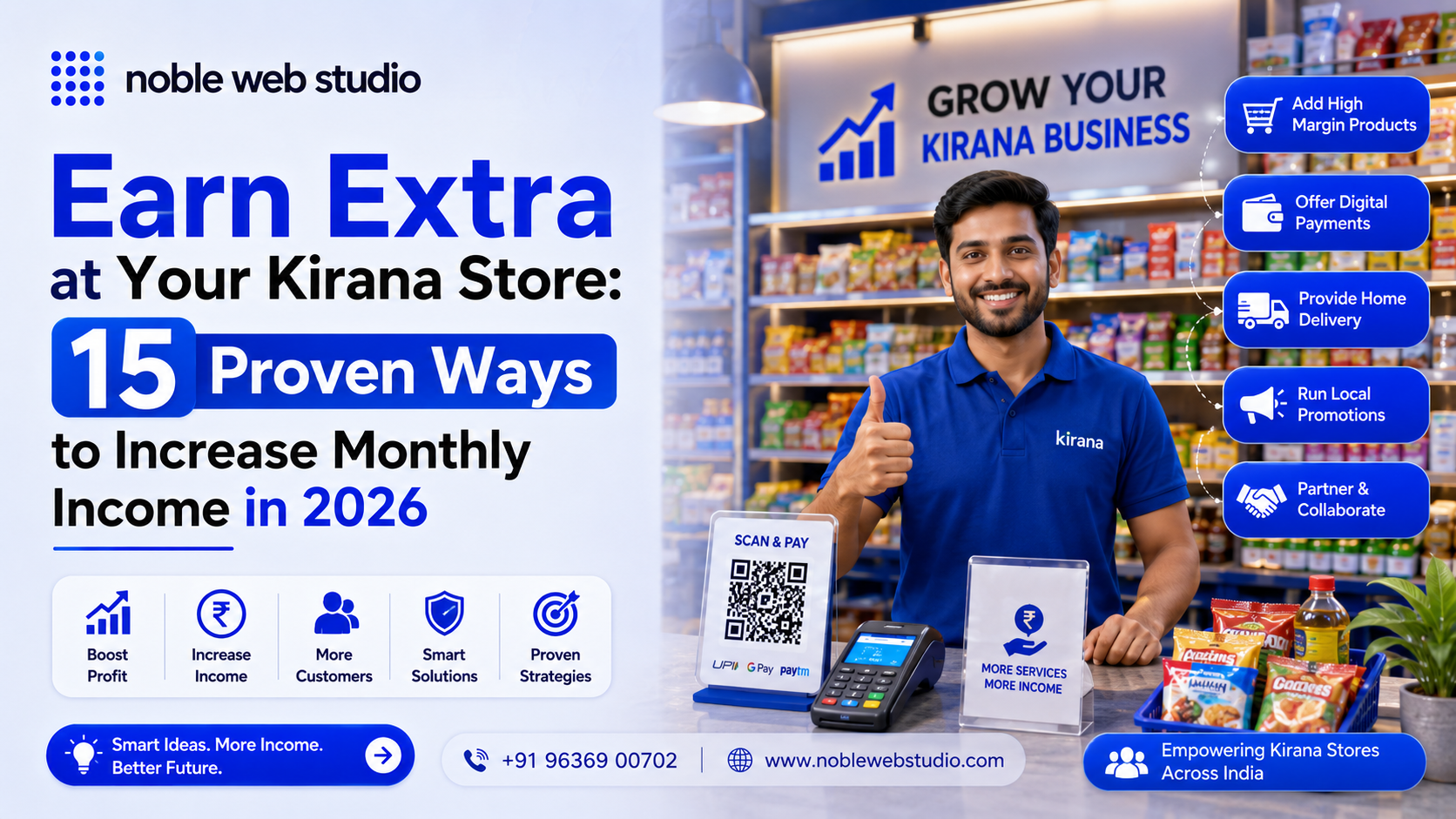 Earn Extra at Your Kirana Store: 15 Proven Ways to Increase Monthly Income in 2026