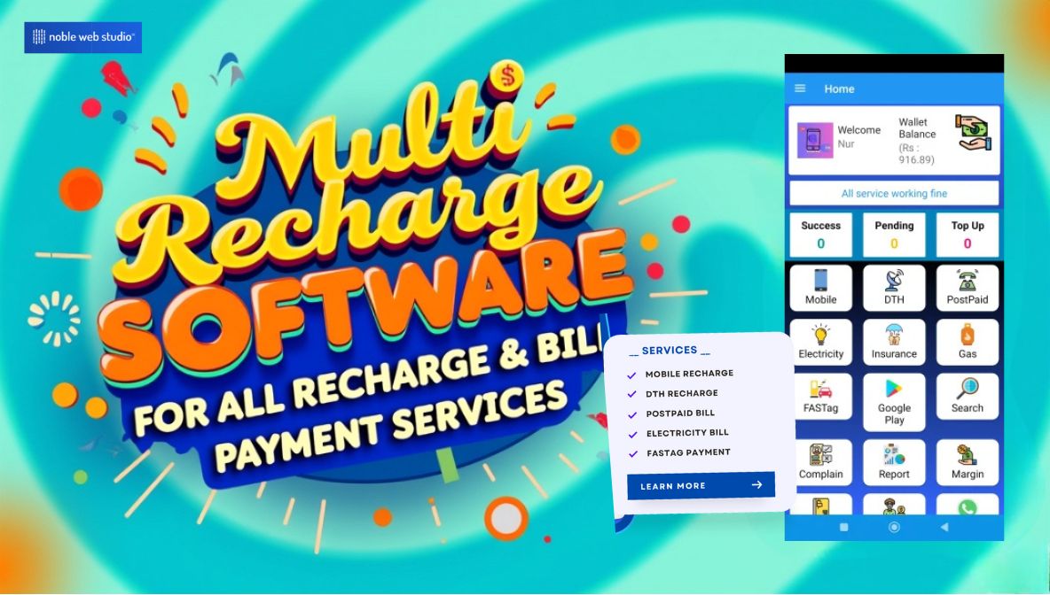 Best Multi Recharge Software for All Recharge & Bill Payment Services in 2025