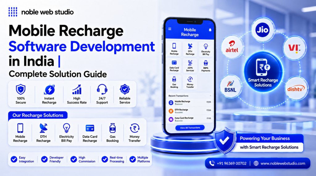 Mobile Recharge Software Development in India | Complete Solution Guide