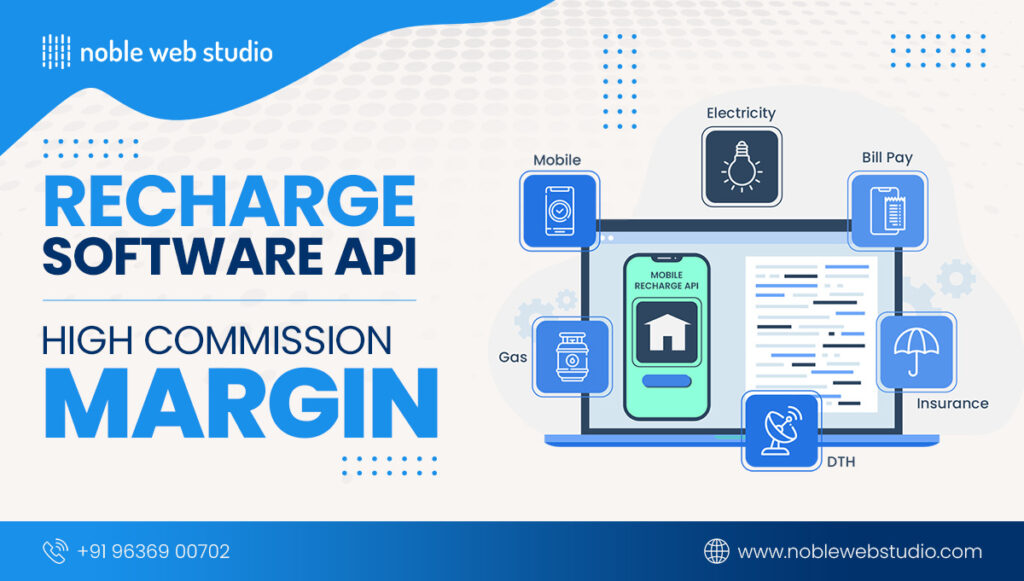 Recharge software API service with a high commission margin