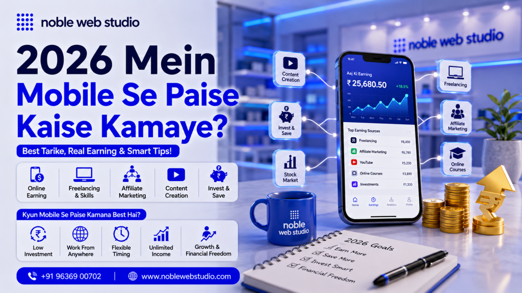 2026 Mein Mobile Se Paise Kaise Kamaye?