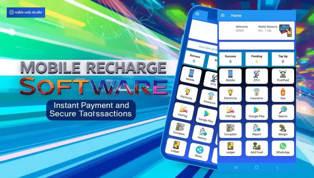 Mobile Recharge Software with Instant Payment and Secure Transactions