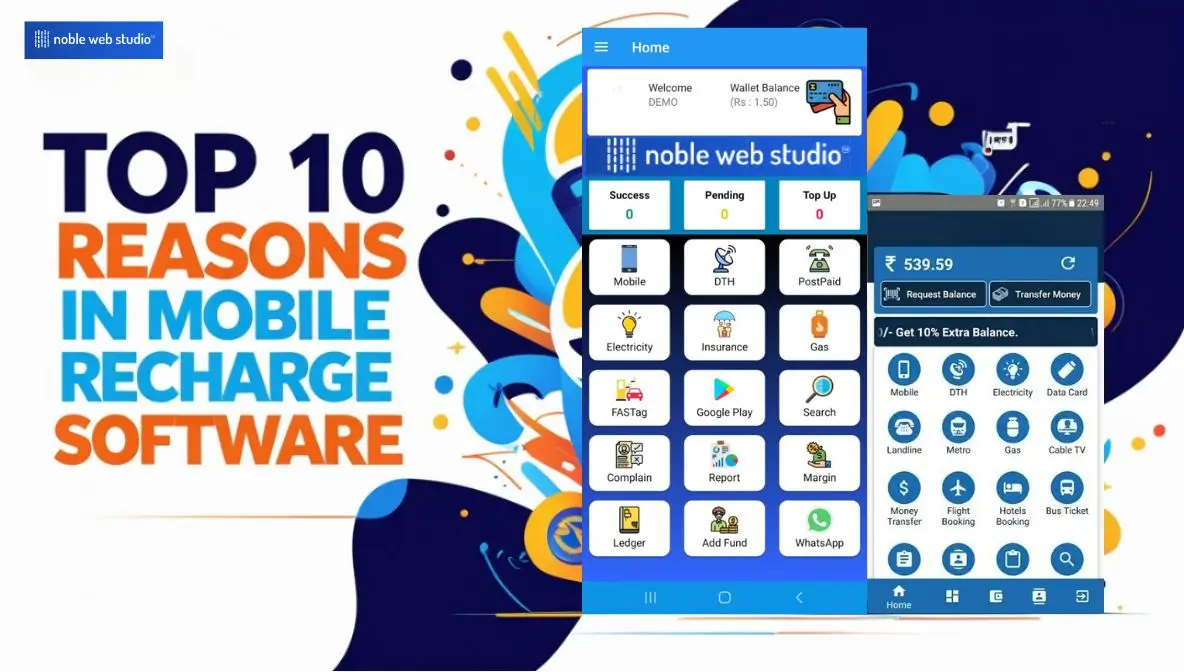 Top 10 Reasons to Invest in Mobile Recharge Software