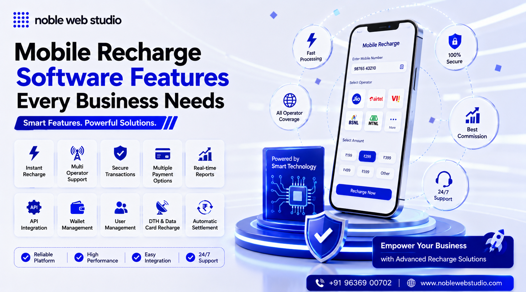 Mobile Recharge Software Features Every Business Needs