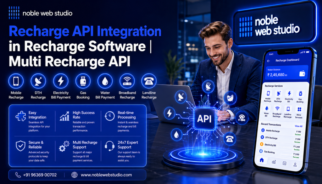 Recharge API Integration in Recharge Software | Multi Recharge API