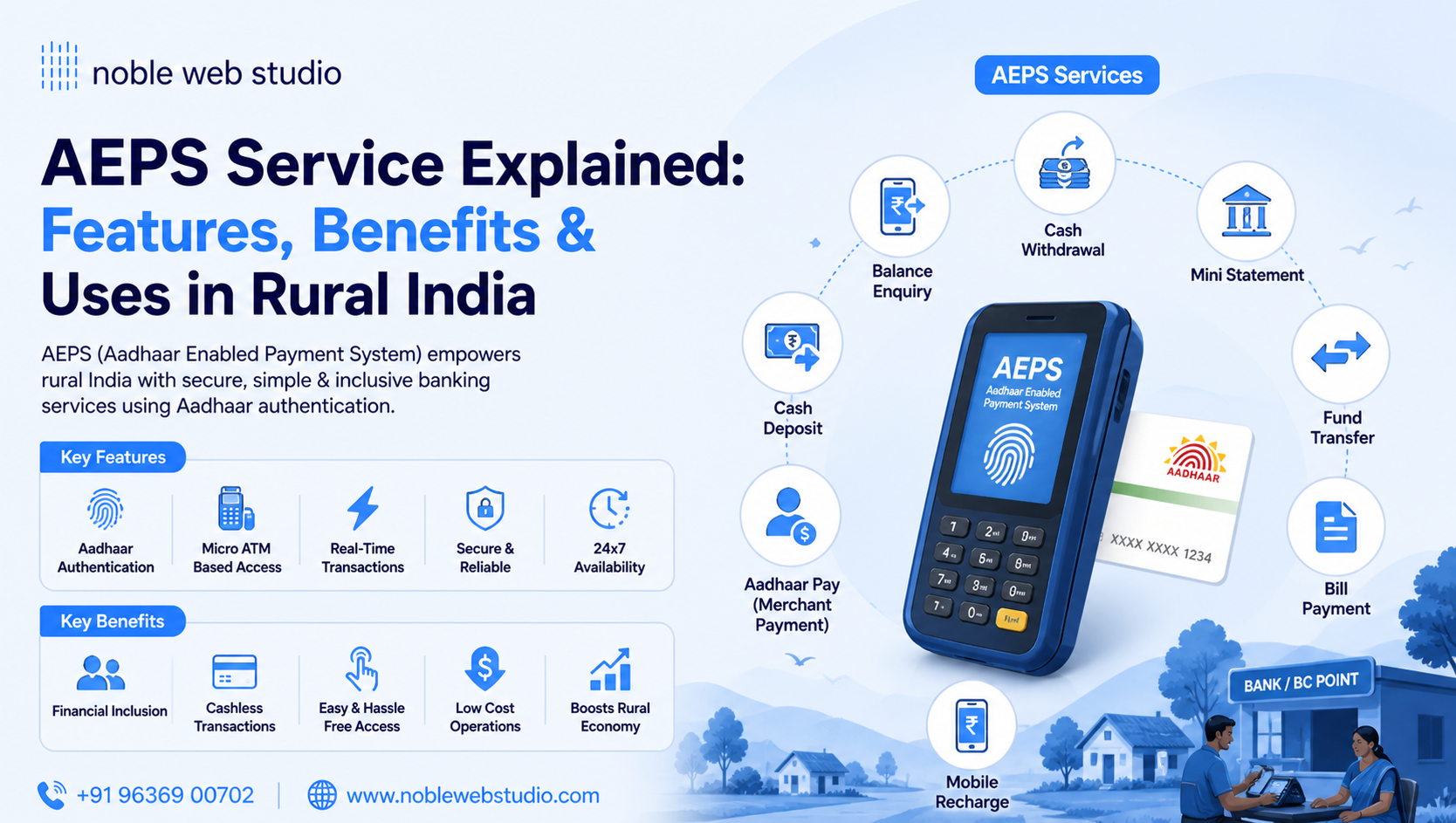 AEPS Service Explained: Features, Benefits & Uses in Rural India