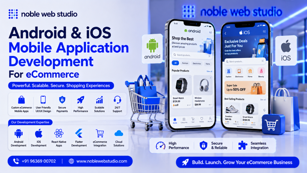 Android & iOS Mobile Application Development For eCommerce