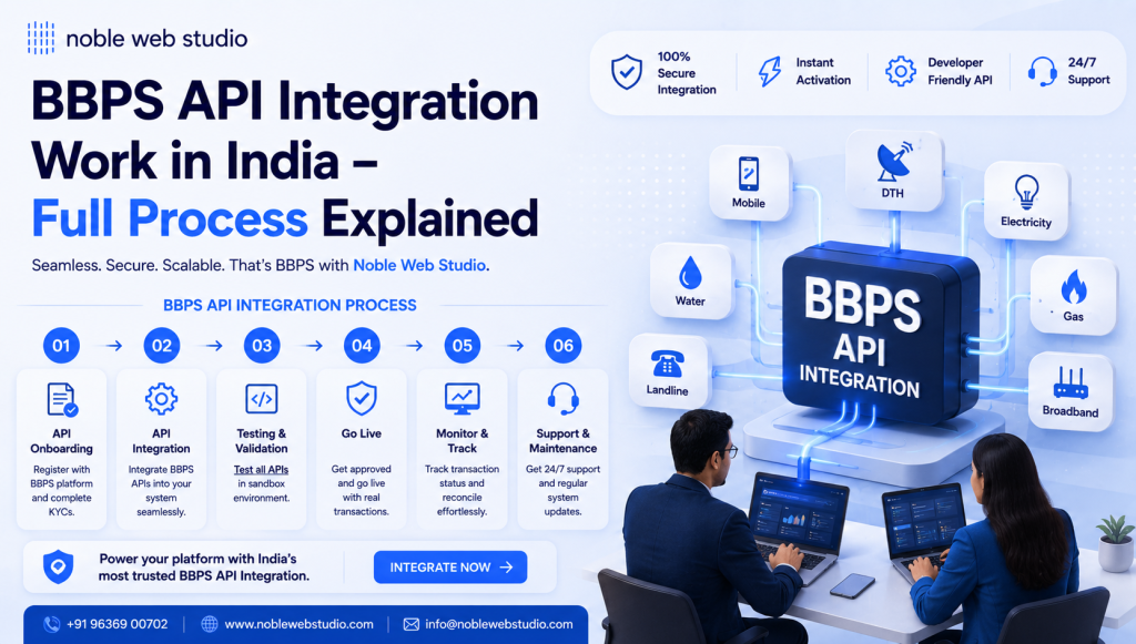 BBPS API Integration Work in India – Full Process Explained