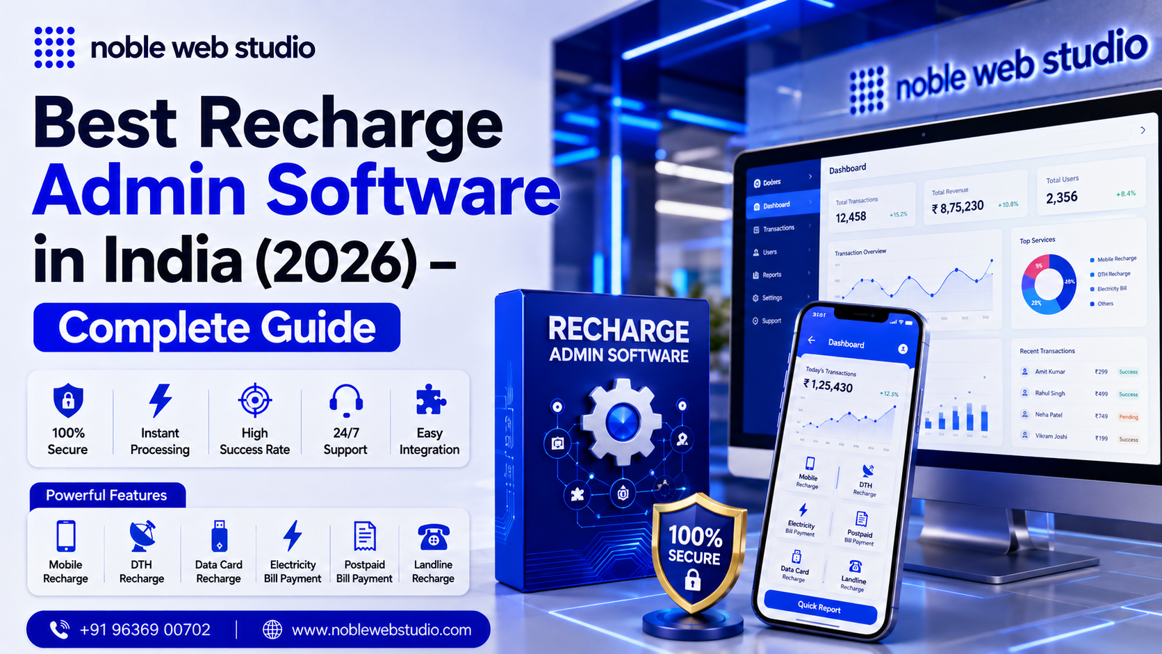 Best Recharge Admin Software in India (2026) – Complete Guide