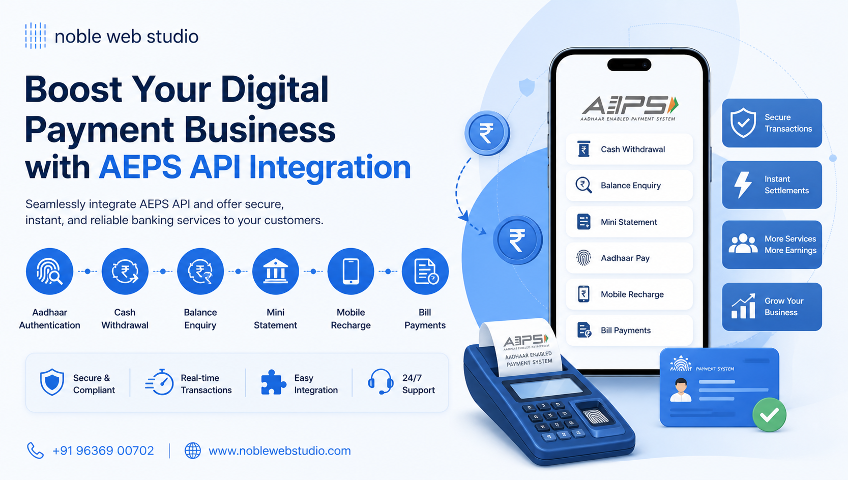Boost Your Digital Payment Business with AEPS API Integration