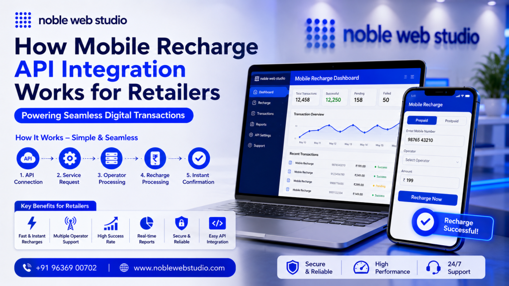 How Mobile Recharge API Integration Works for Retailers