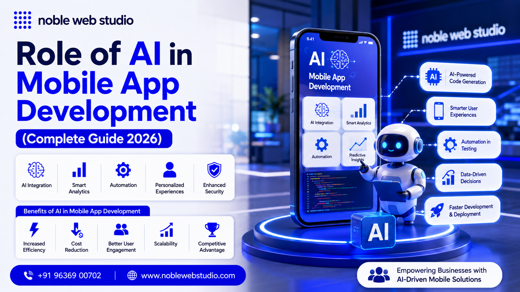 Role of AI in Mobile App Development (Complete Guide 2026)