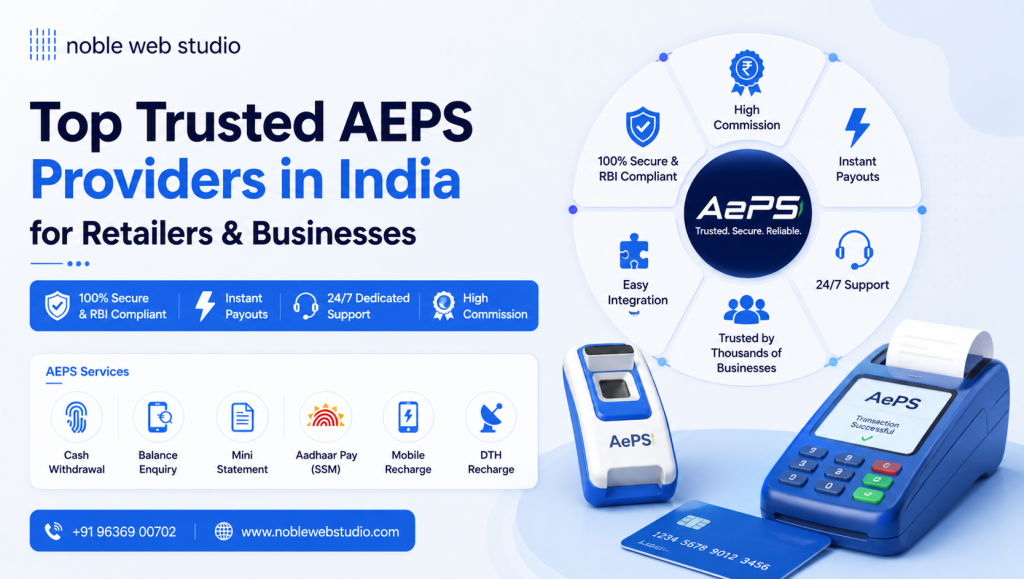 Top Trusted AEPS Providers in India for Retailers & Businesses