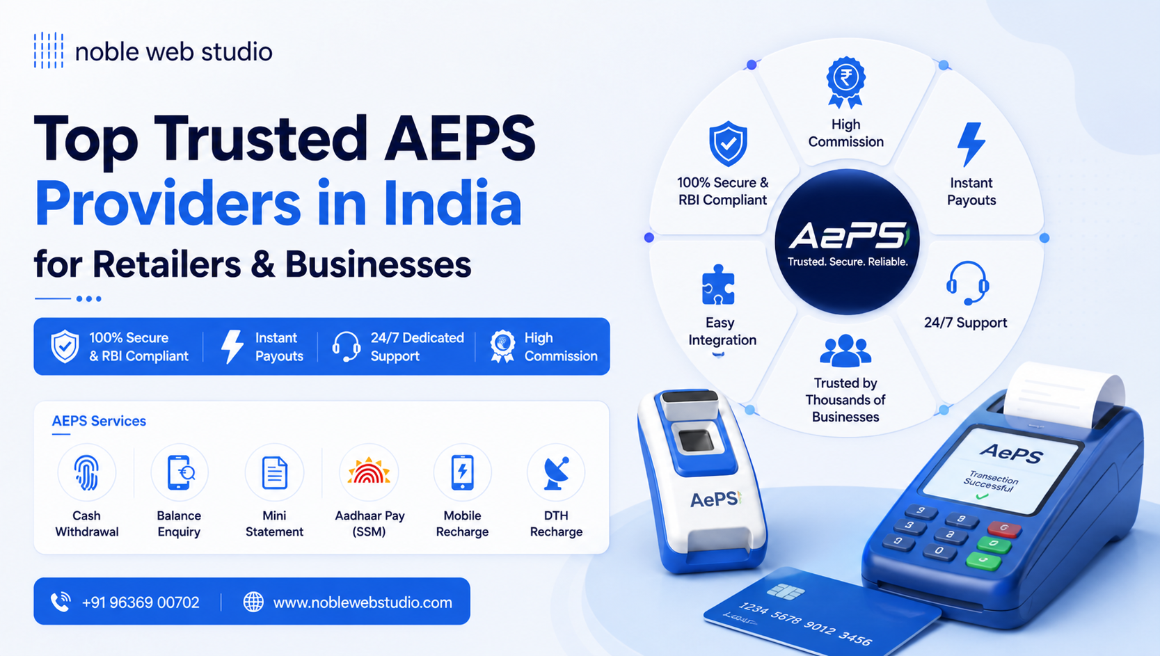 Top Trusted AEPS Providers in India for Retailers & Businesses