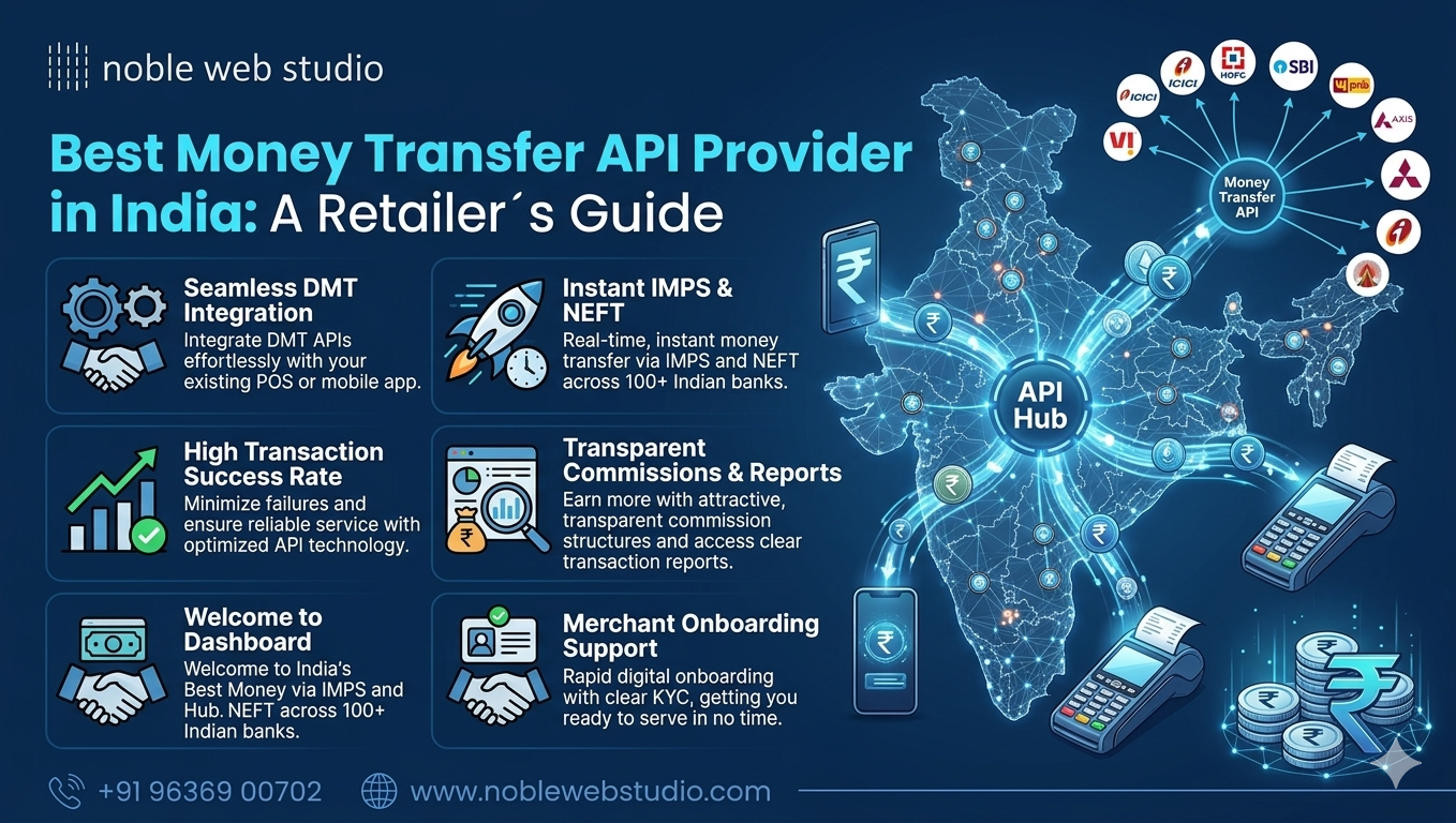 Best Money Transfer API Provider in India : A Retailer’s Guide