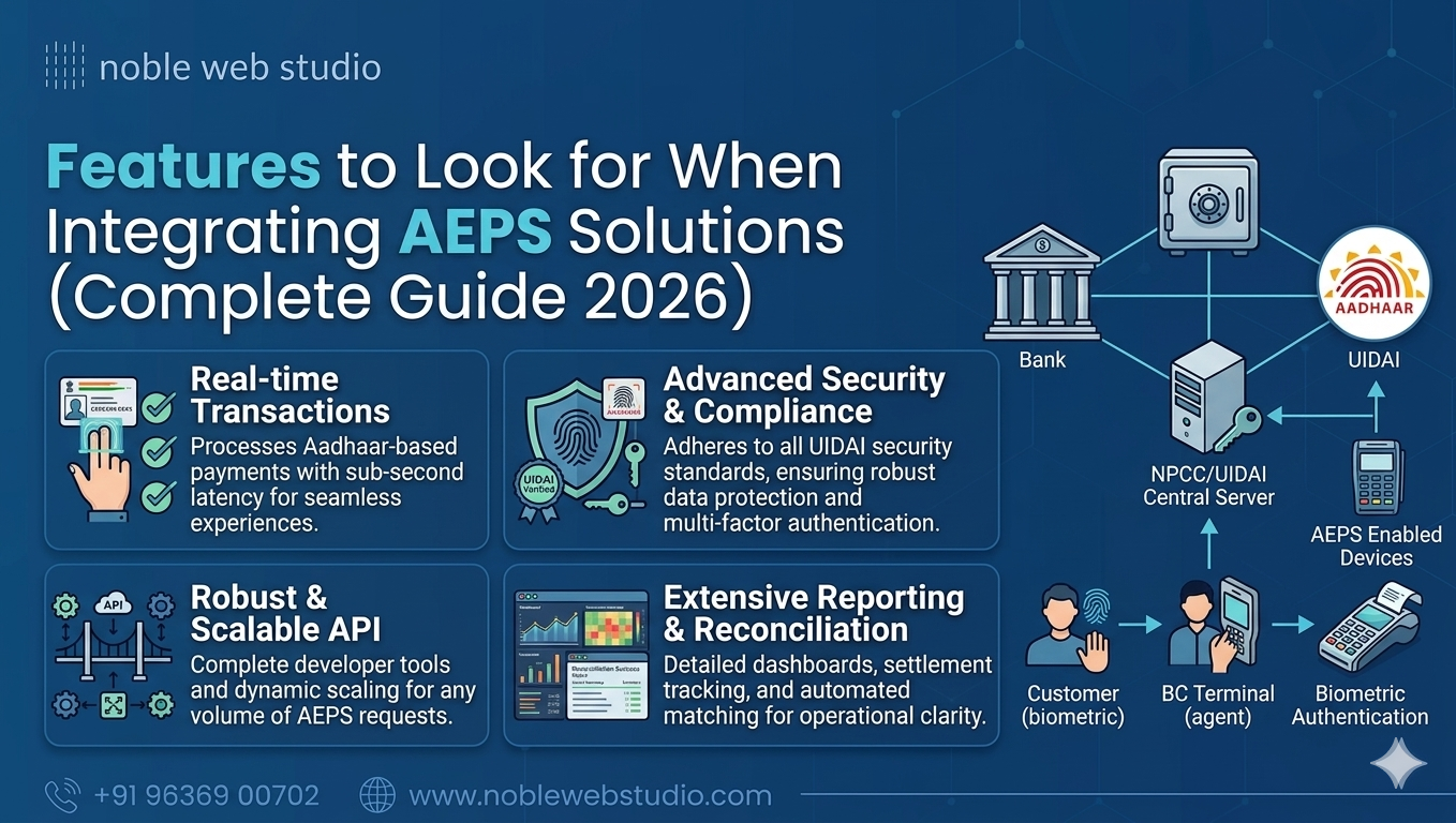 Features to Look for When Integrating AEPS Solutions (Complete Guide 2026)