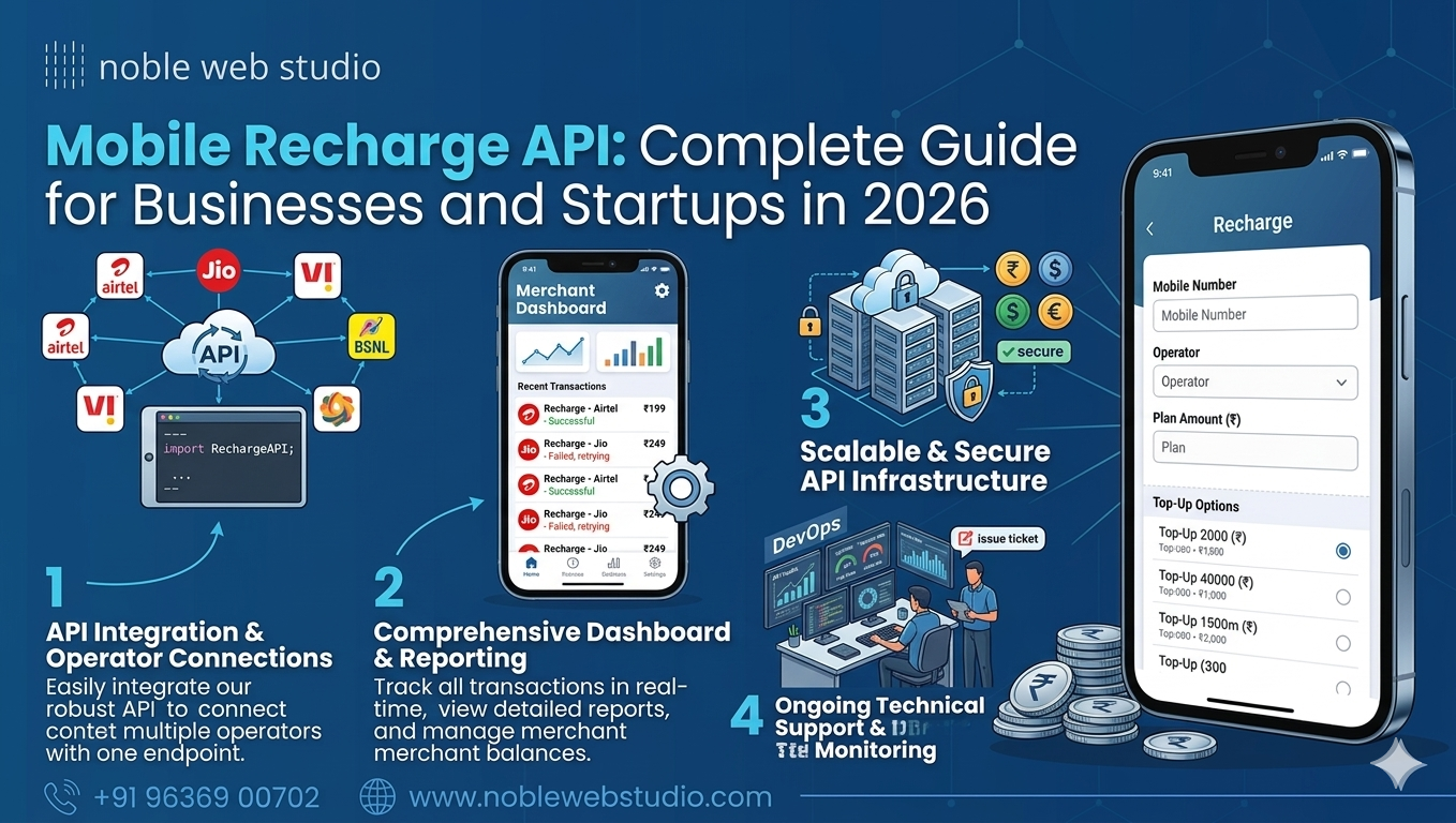 Mobile Recharge API: Complete Guide for Businesses and Startups in 2026