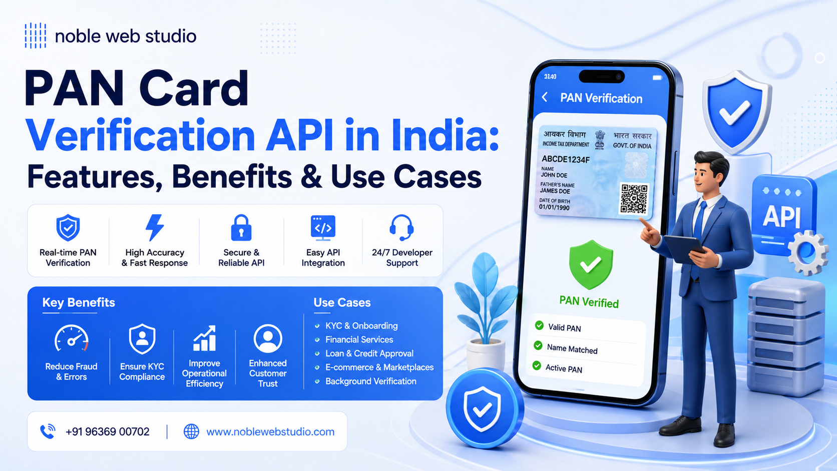 PAN Card Verification API in India: Features, Benefits & Use Cases