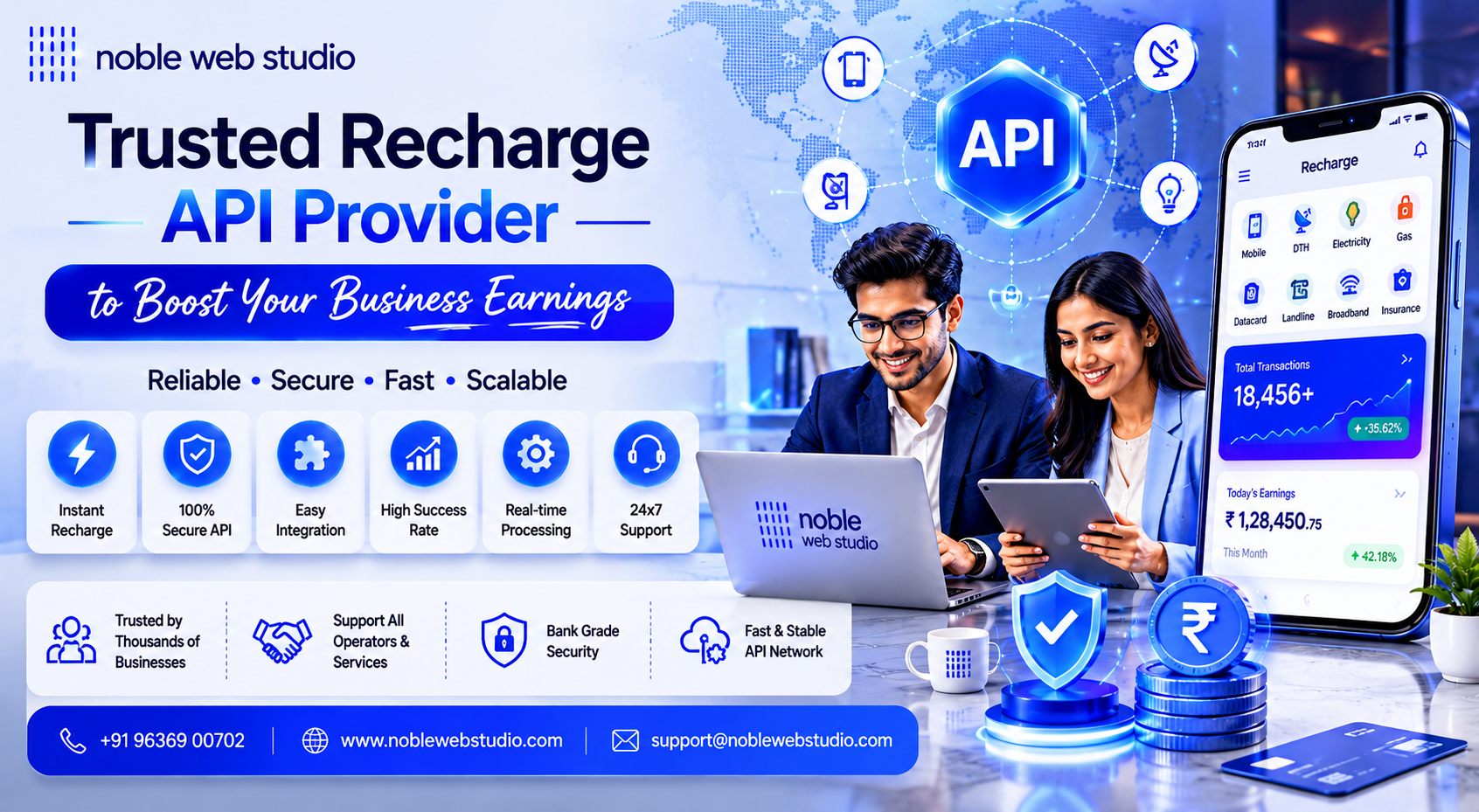 Trusted Recharge API Provider to Boost Your Business Earnings