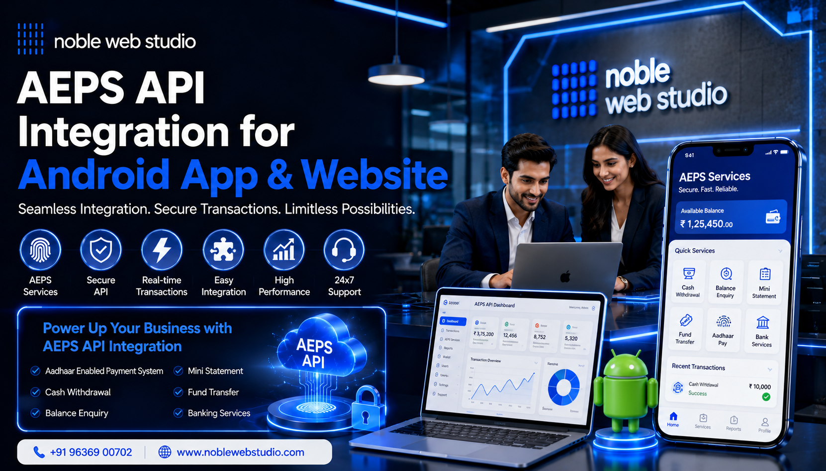 AEPS API Integration for Android App & Website
