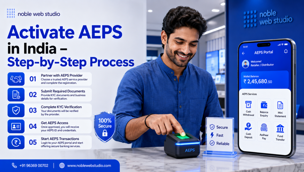 Activate AEPS in India – Step-by-Step Process