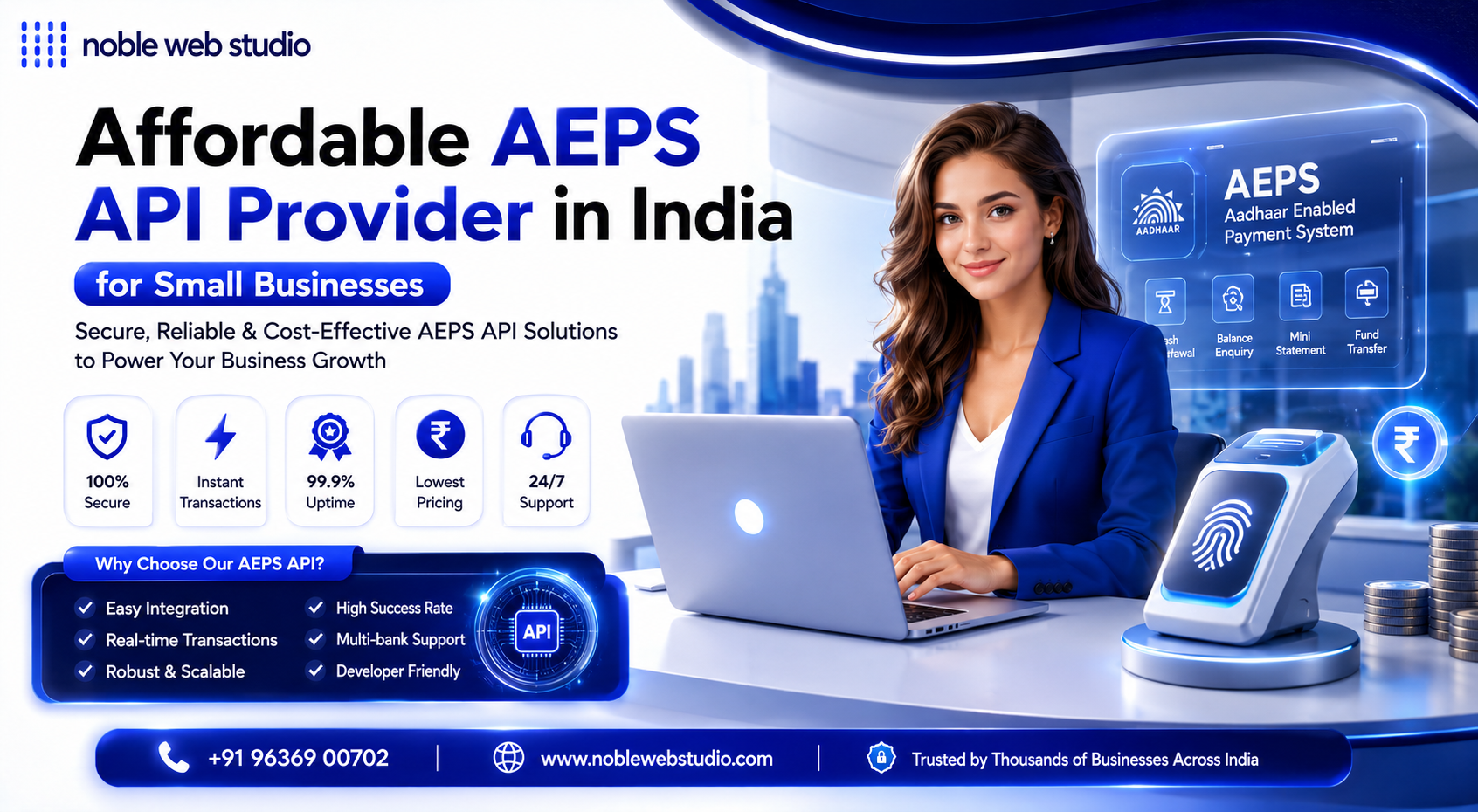 Affordable AEPS API Provider in India for Small Businesses