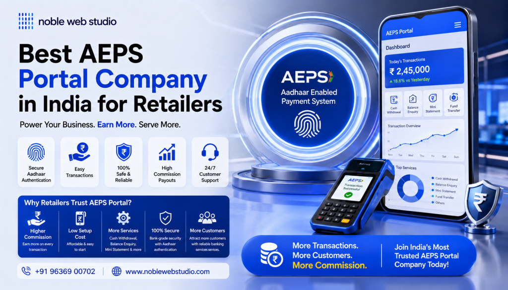 Best AEPS Portal Company in India for Retailers