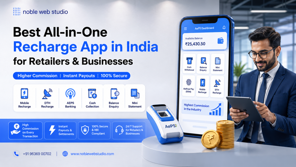 Best All-in-One Recharge App in India for Retailers & Businesses