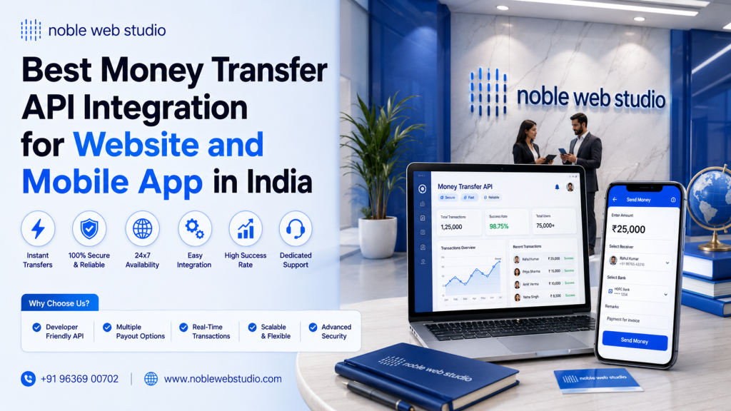 Best Money Transfer API Integration for Website and Mobile App in India
