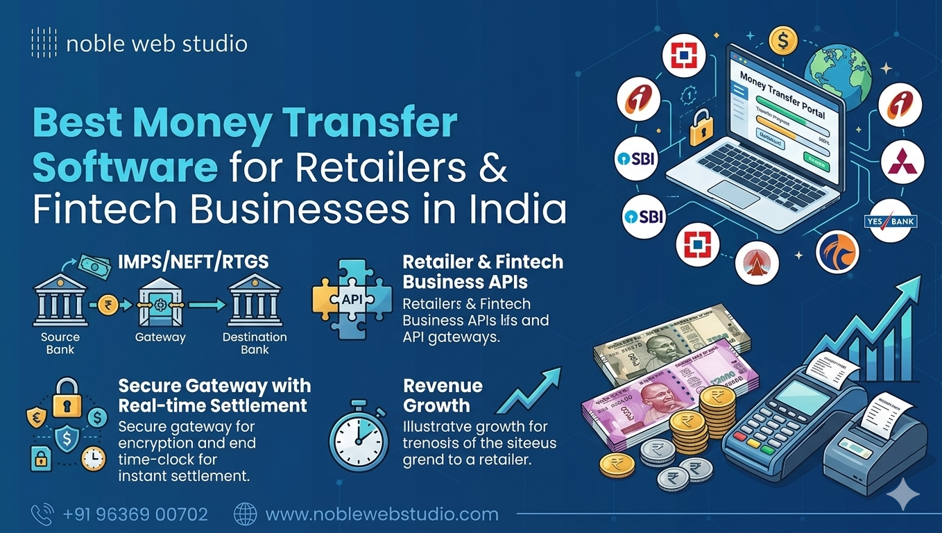 Best Money Transfer Software for Retailers & Fintech Businesses in India