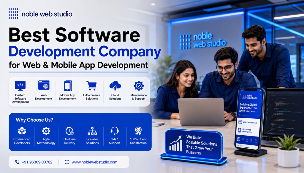 Best Software Development Company for Web & Mobile App Development