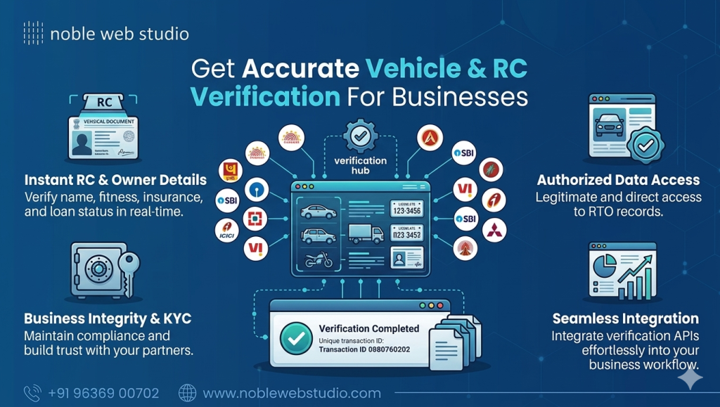 Get Accurate Vehicle & RC Verification For Businesses