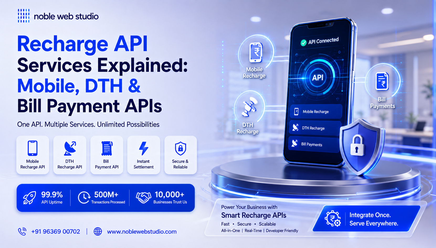 Recharge API Services Explained: Mobile, DTH & Bill Payment APIs