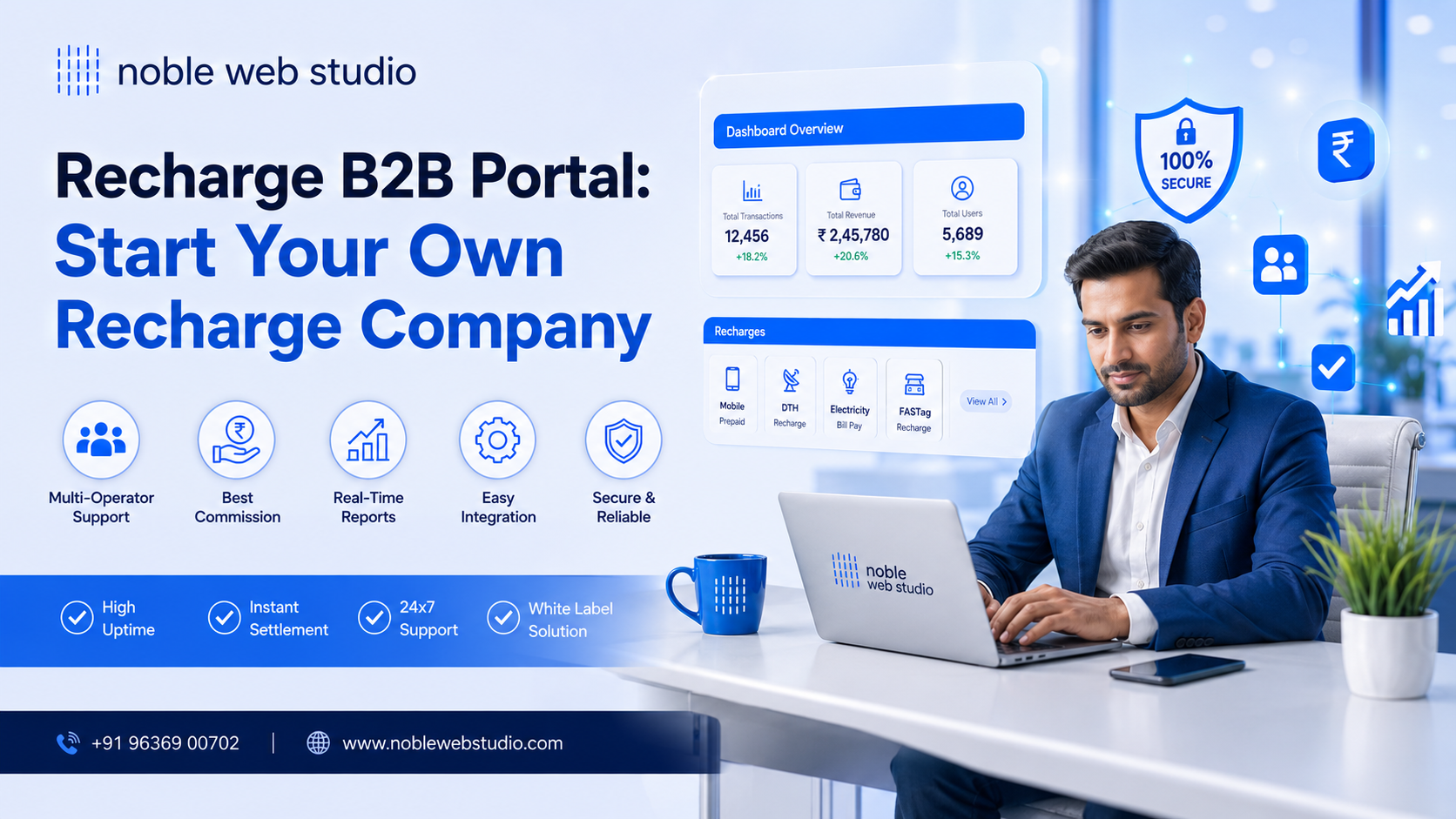 Recharge B2B Portal: Start Your Own Recharge Company