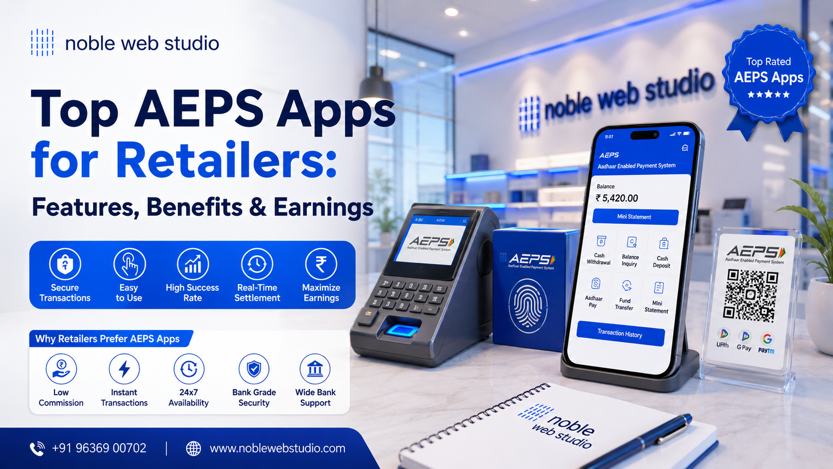 Top AEPS Apps for Retailers: Features, Benefits & Earnings