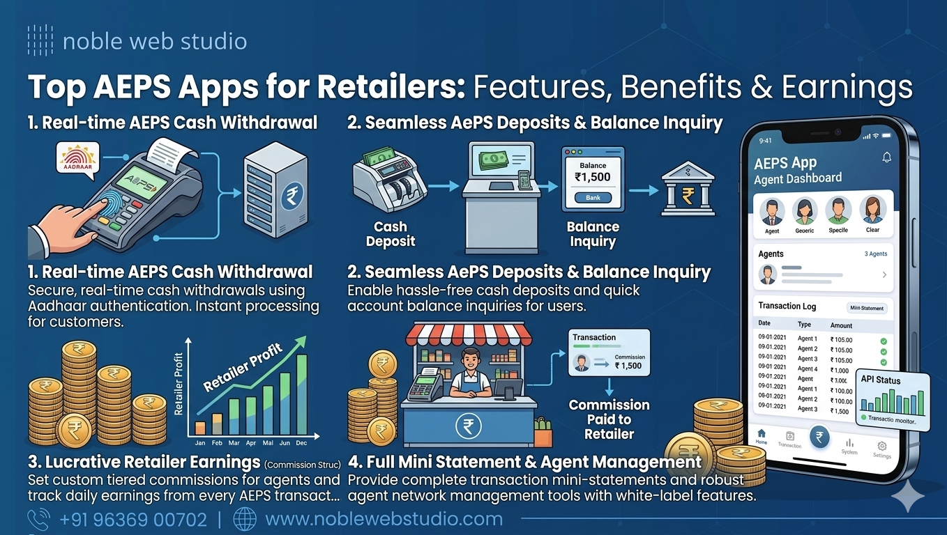 Top AEPS Apps for Retailers: Features, Benefits & Earnings