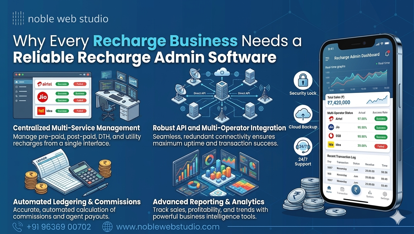 Why Every Recharge Business Needs a Reliable Recharge Admin Software