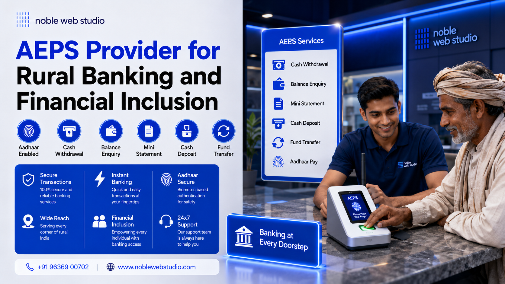 AEPS Provider for Rural Banking and Financial Inclusion