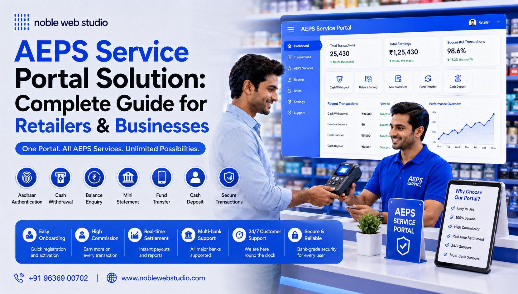 AEPS Service Portal Solution: Complete Guide for Retailers & Businesses
