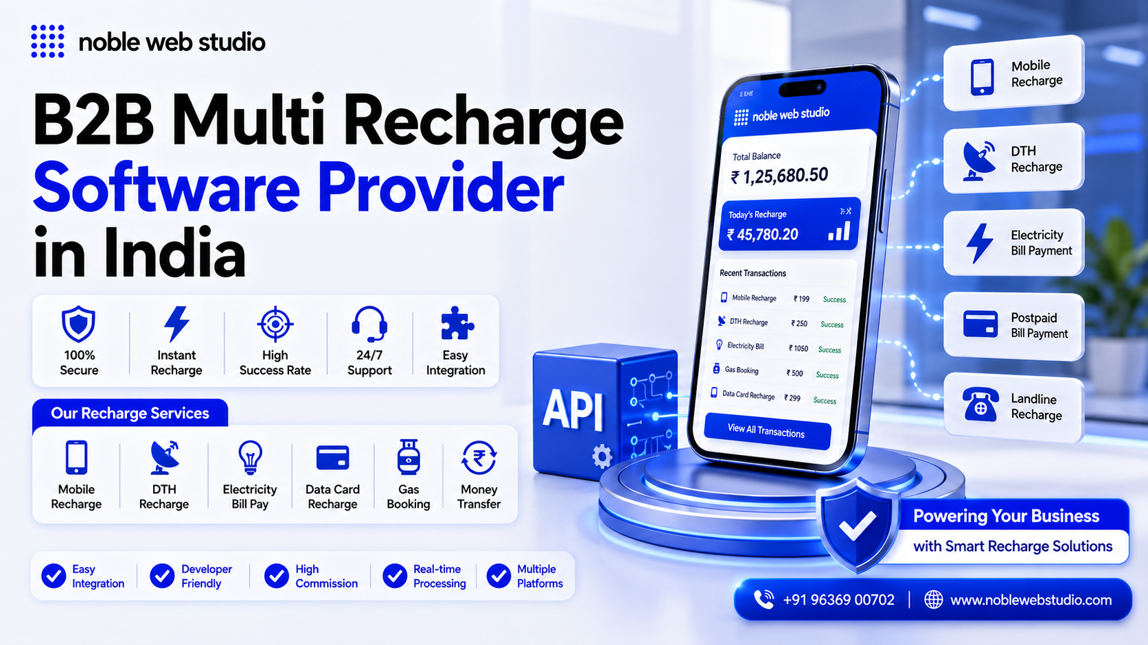 B2B Multi Recharge Software Provider in India