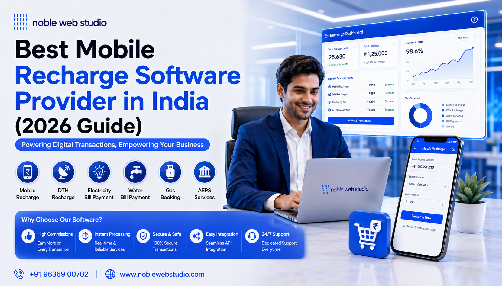 Best Mobile Recharge Software Provider in India (2026 Guide)