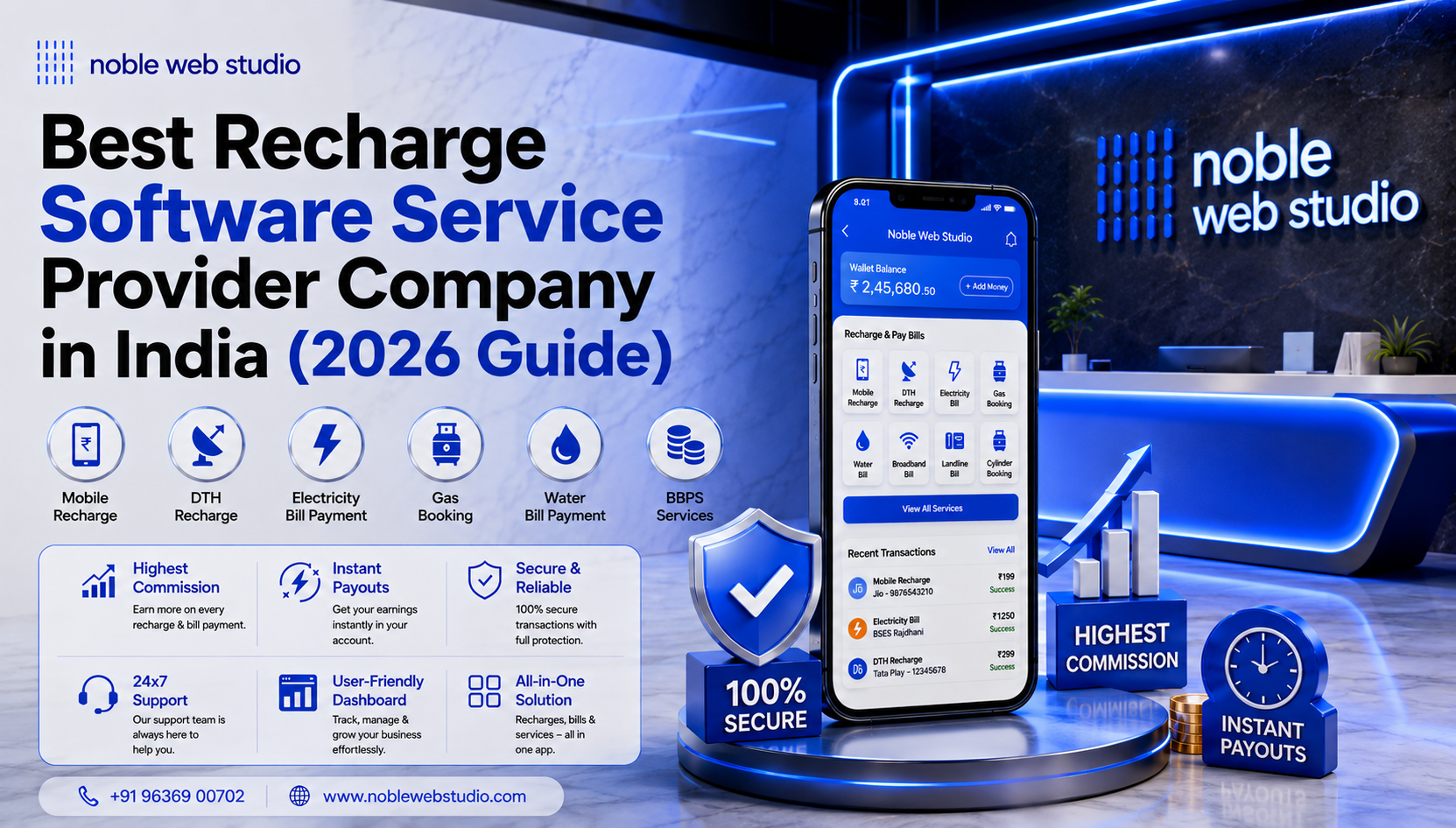 Best Recharge Software Service Provider Company in India (2026 Guide)