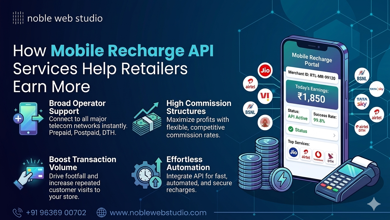 How Mobile Recharge API Services Help Retailers Earn More