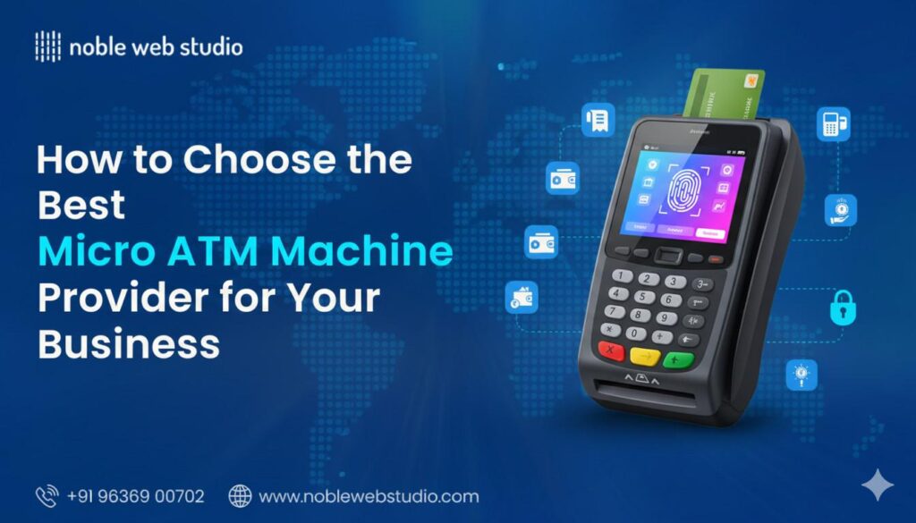 How to Choose the Best Micro ATM Machine Provider for Your Business