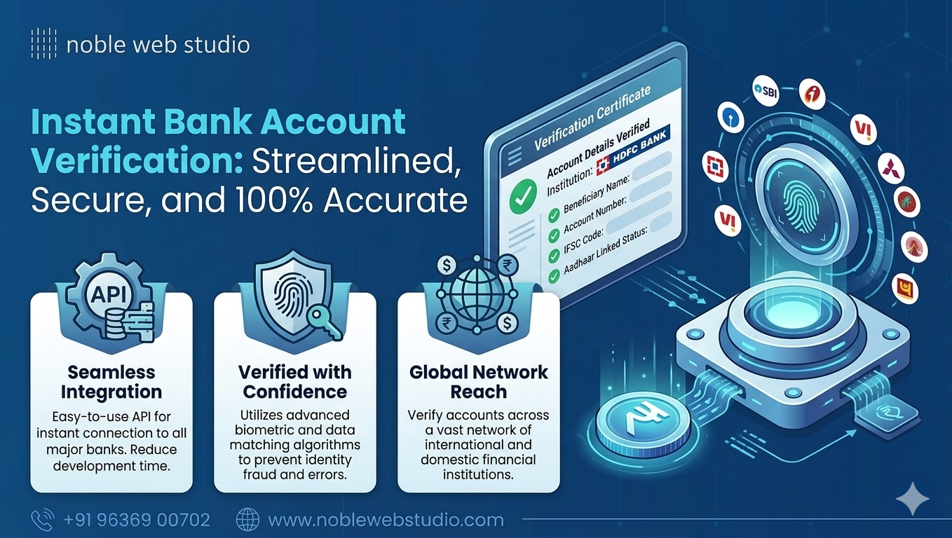 Instant Bank Account Verification: Verify Bank Account Details Instantly