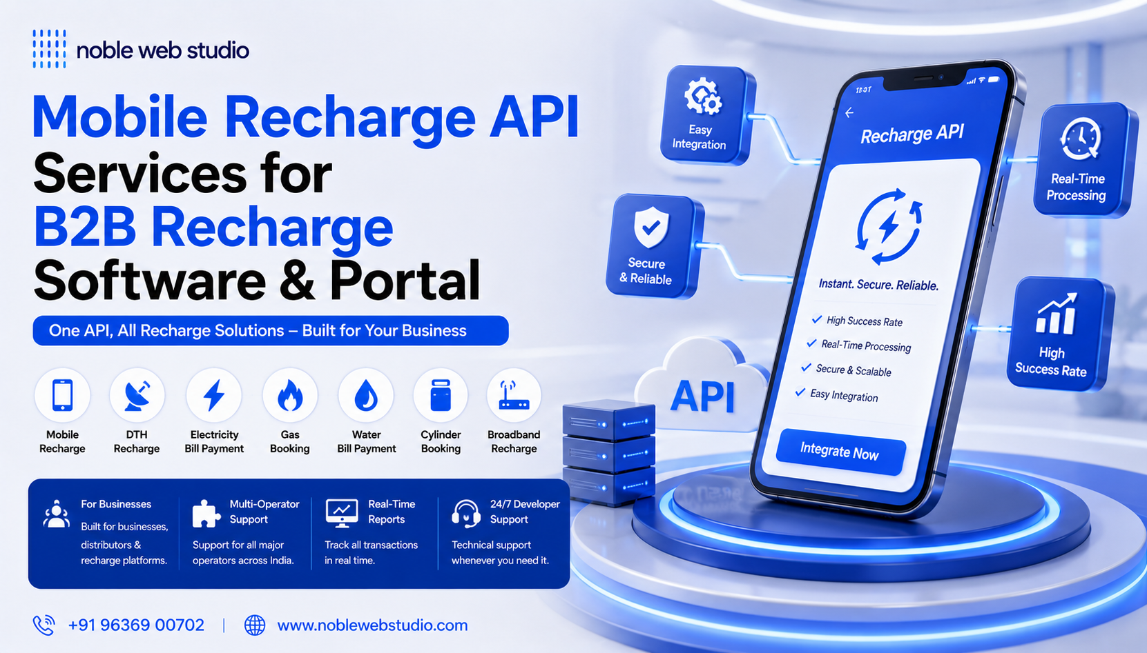 Mobile Recharge API Services for B2B Recharge Software & Portal