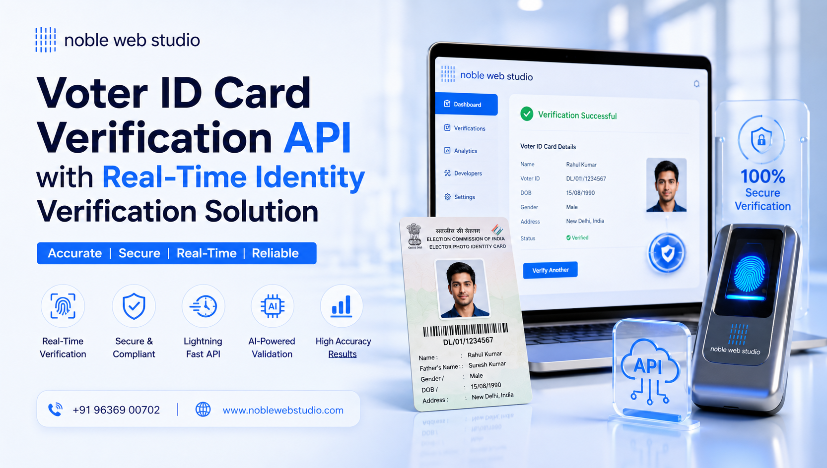 Voter ID Card Verification API with Real-Time Identity Verification Solution