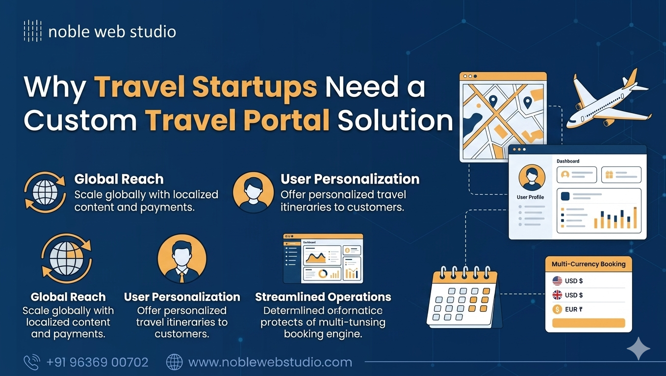 Why Travel Startups Need a Custom Travel Portal Solution
